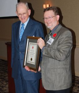2011 J. Norman Emerson Silver Medal winner Dr. Paul F. Karrow